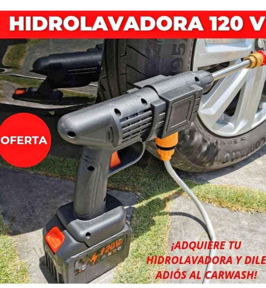 HIDROLAVADORA 120 VOLTIOS LA MAS POTENTE DEL MERCADO